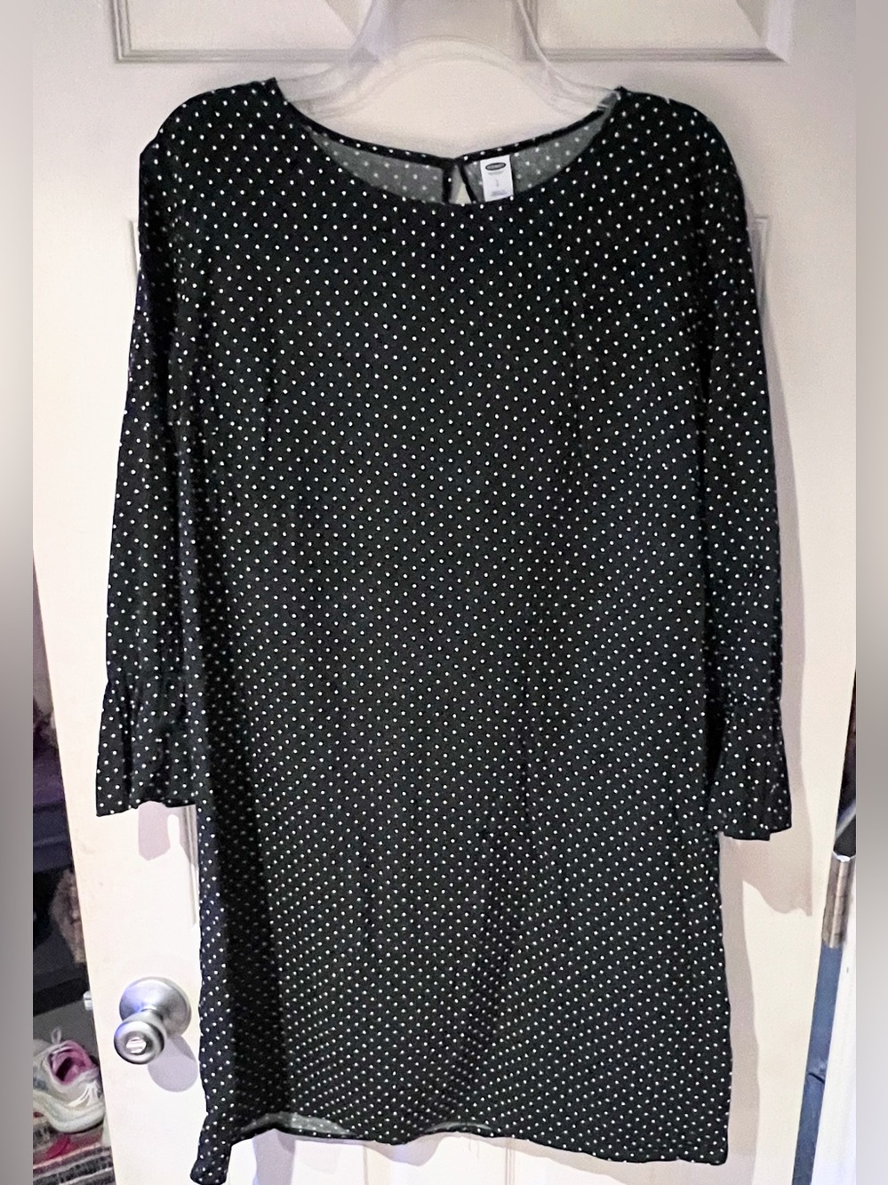 Old Navy Polka Dot Shift Dress Size Large
